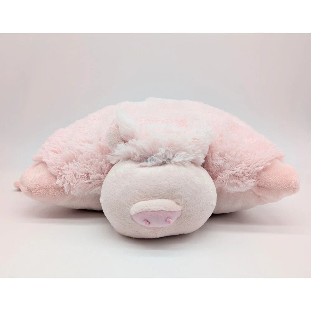 Pillow Pets Pink Pig Plush Pee-Wee Stuffed Animal Toy 12.5